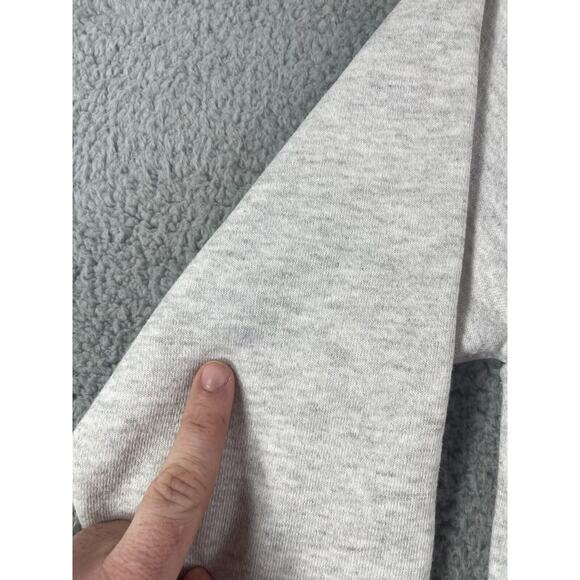 Disneyland Sweater Mens Large Gray Vintage Full Zip Made In USA Cotton Blend - Picture 6 of 12